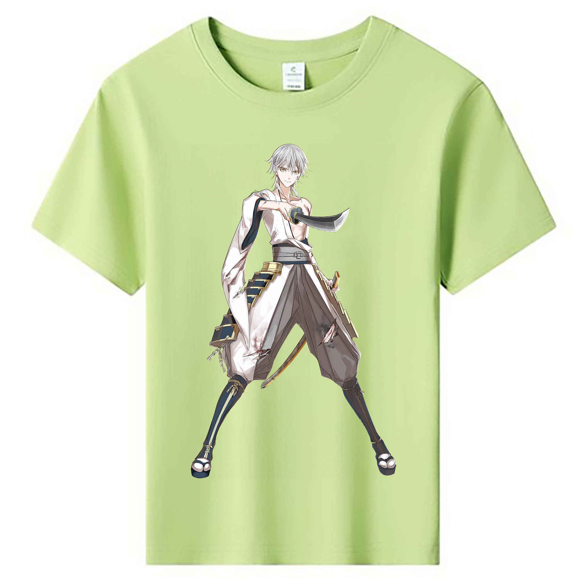 （画像用） 刀剣乱舞 Touken Ranbu 綿100％キッズTシャツ（フロントプリント）